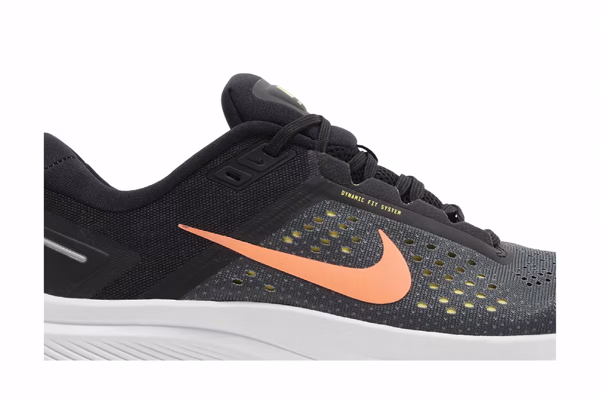 Nike Air Zoom Structure 23 Black Bright Mango, view 3
