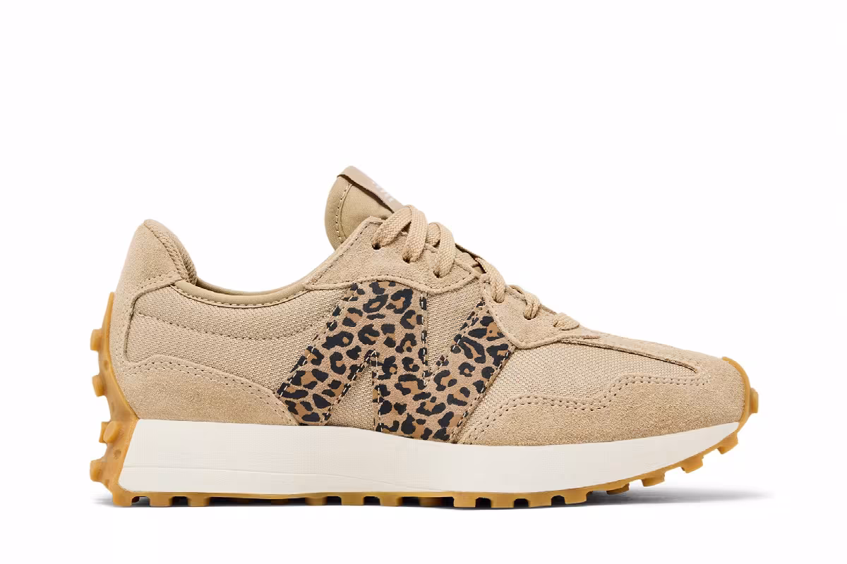 New Balance Women's 327 Incense Leopard, view 2