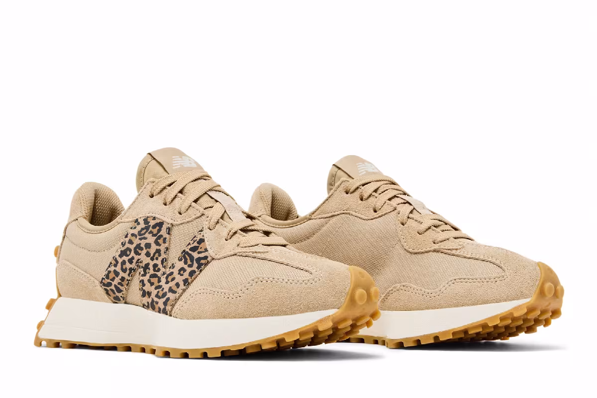 New Balance Women's 327 Incense Leopard, view 9