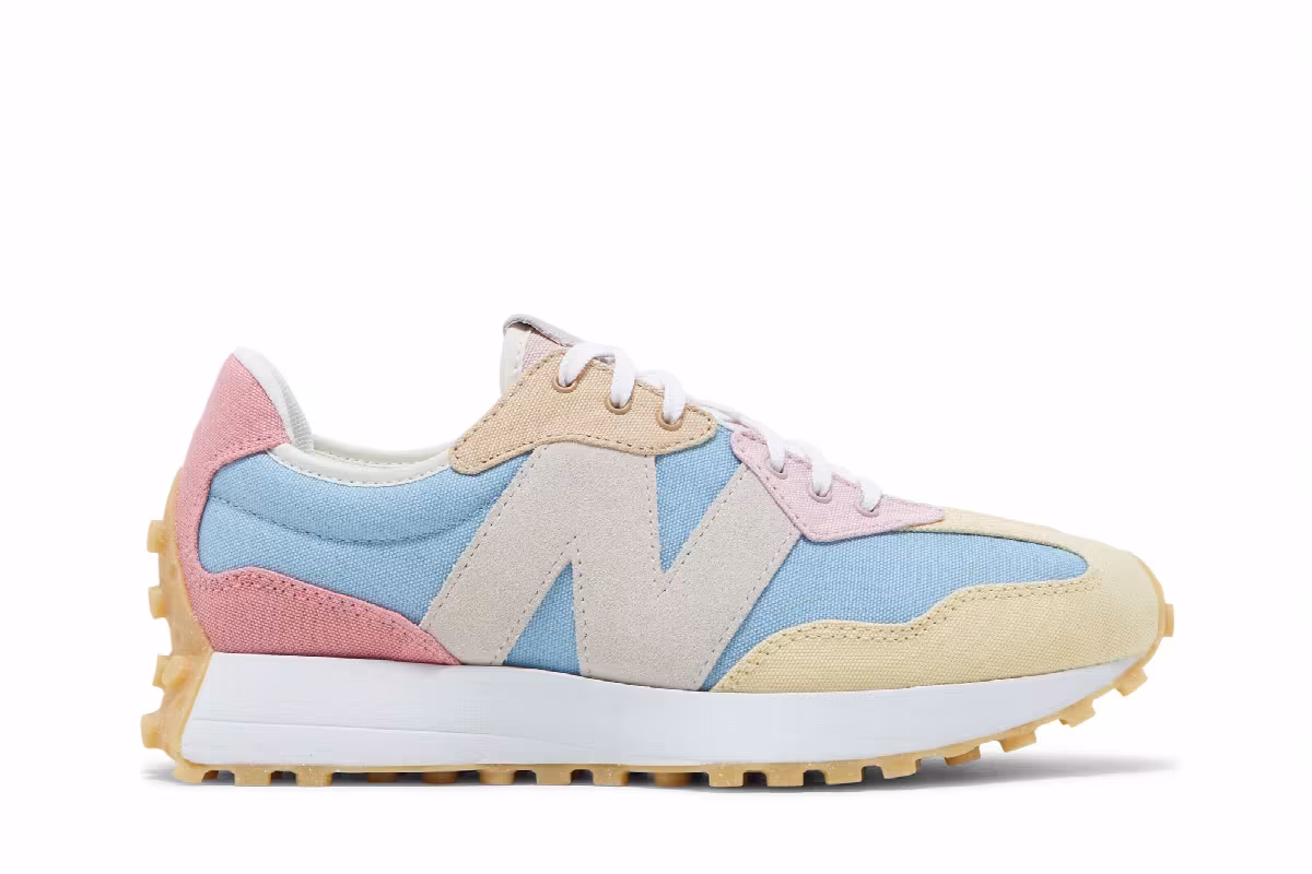 New Balance Women's 327 Light Indigo Multi-Color, view 2