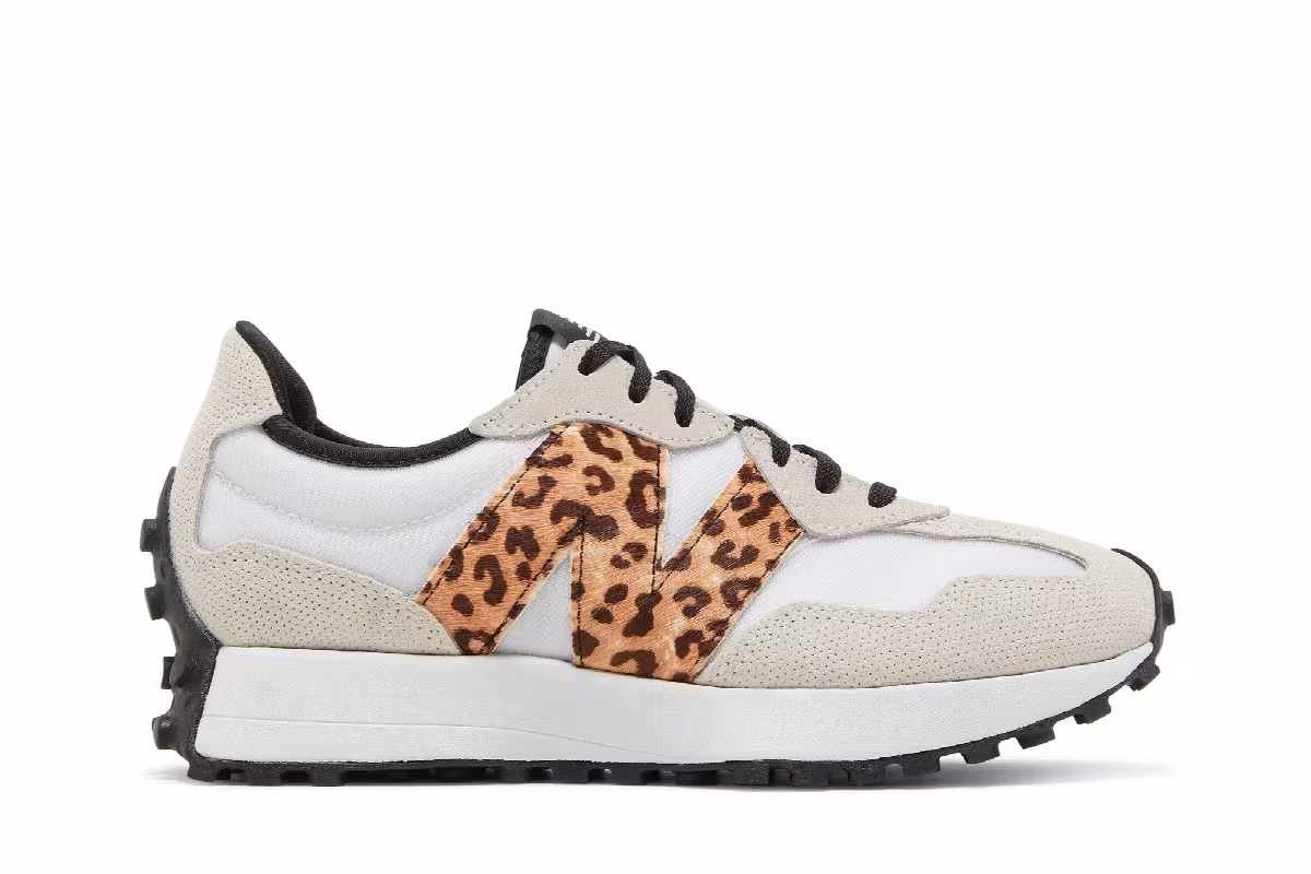 New Balance Women's 327 Leopard, view 2