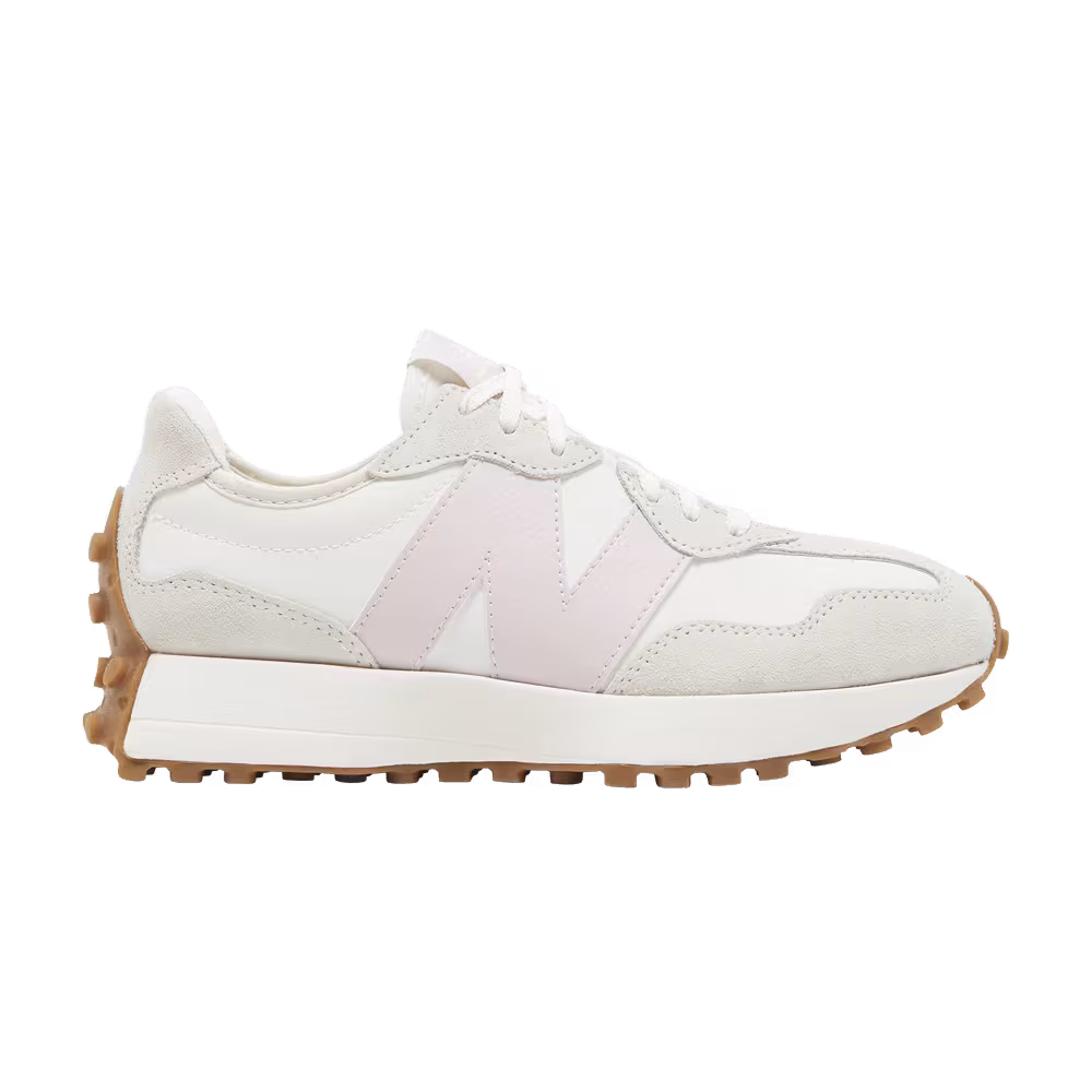 New Balance Women's 327 Sea Salt Pink Haze