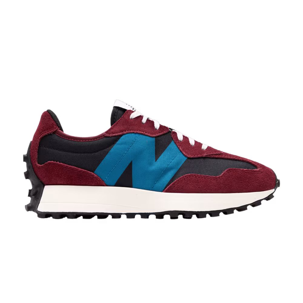 New Balance Women's 327 Burgundy Light Rouge Wave