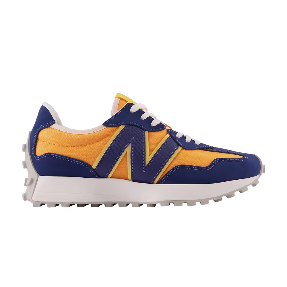 New Balance Women's 327 Navy Orange