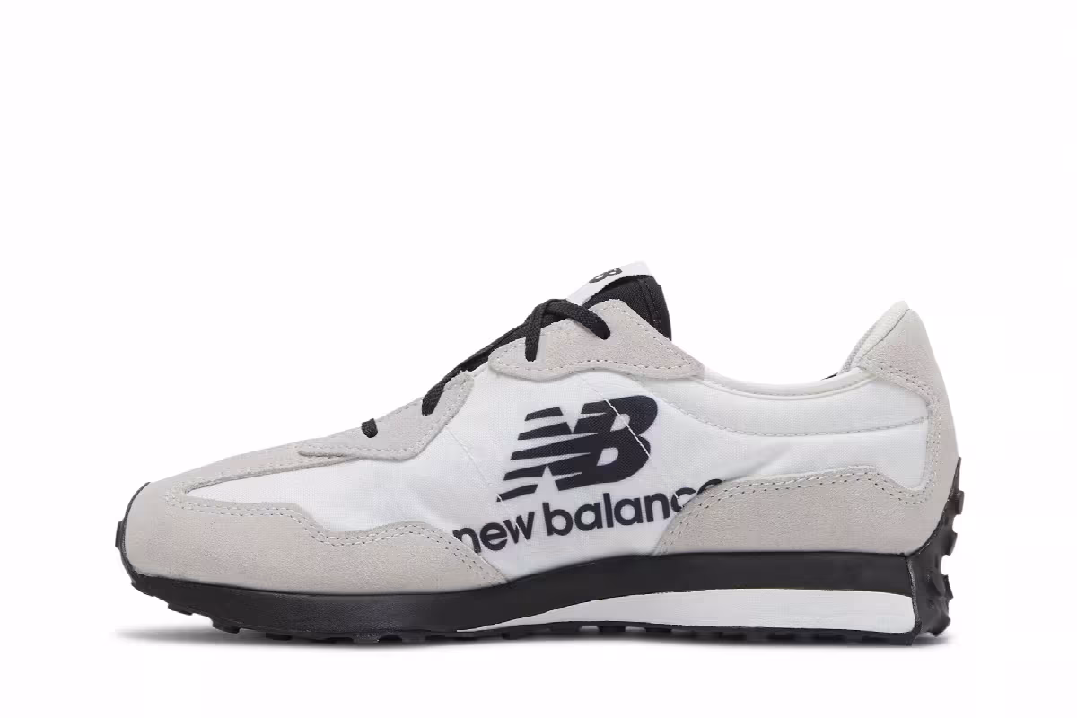 New Balance 327 Big Kid Collective - Black, view 4