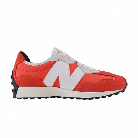 New Balance 327 Bungee Lace Little Kid Wide 'Red White'