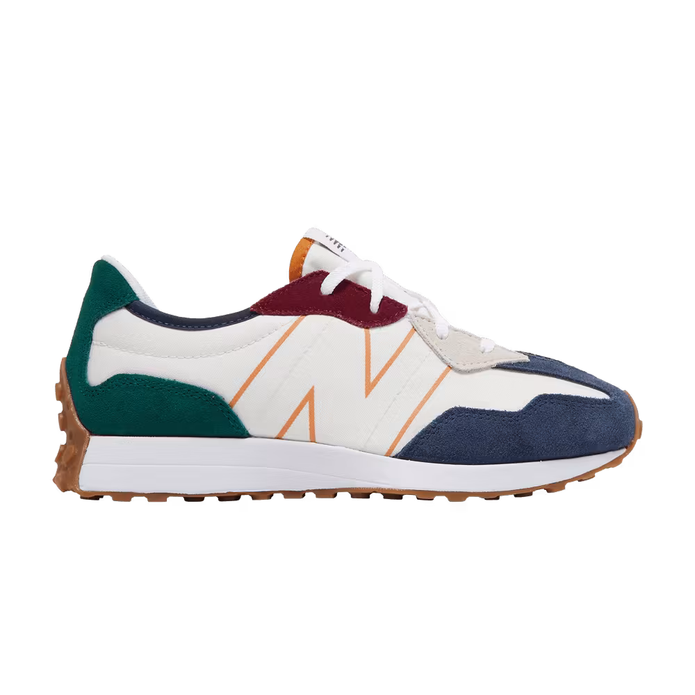 New Balance 327 Kids Natural Indigo Green