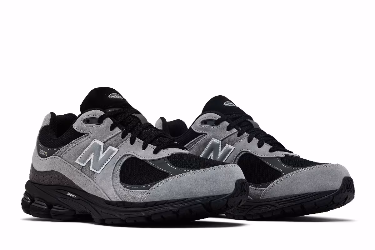 New Balance 2002R Slate Grey Black Silver, view 9