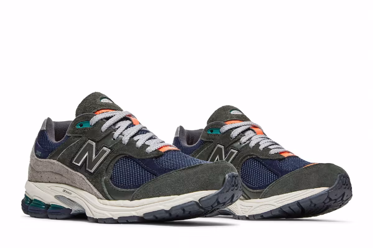New Balance 2002 Defense Green Natural Indigo, view 9