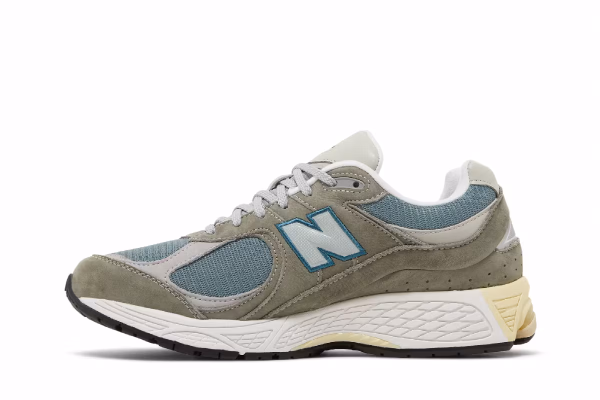 New Balance 2002R Grey Mallard Blue, view 4