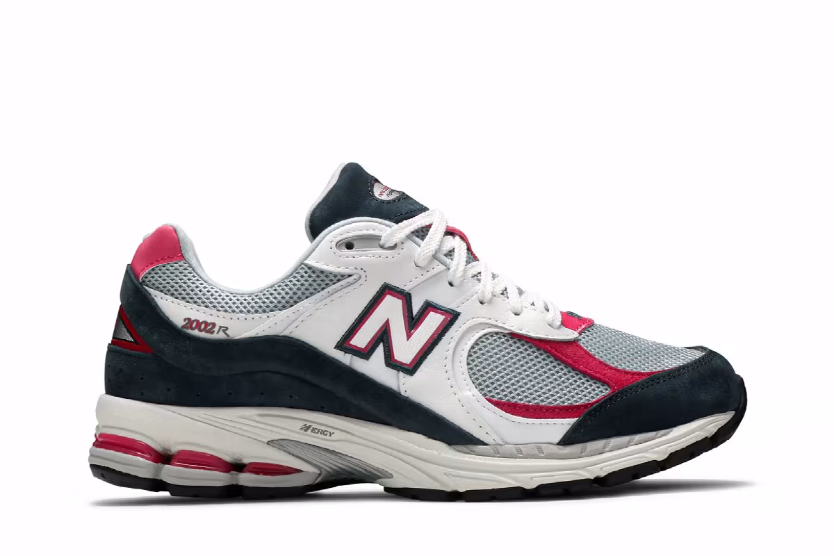 New Balance 2002 Petrol Exuberant Pink, view 2