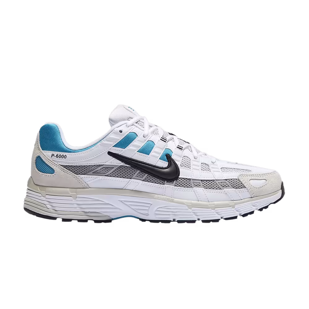 Nike P-6000 White Laser Blue