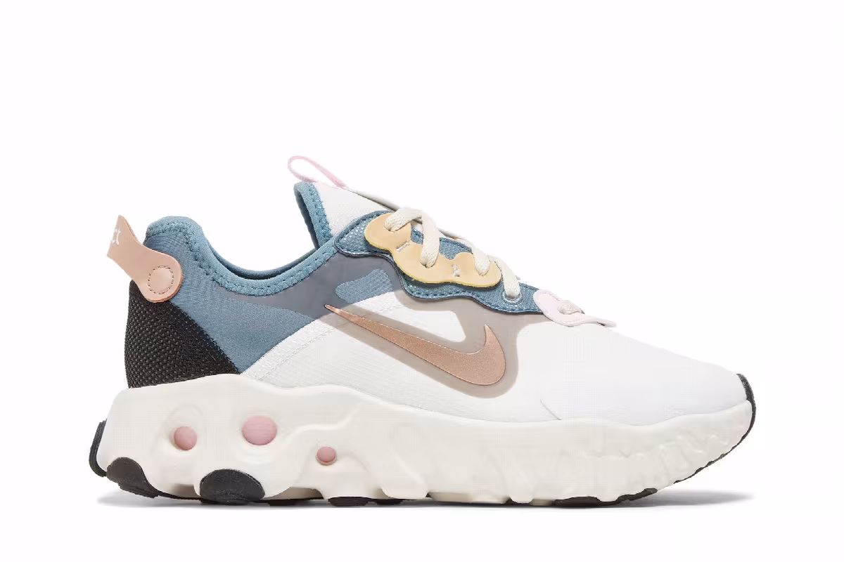Nike Women's React Art3mis Blue Arctic Pink, view 2