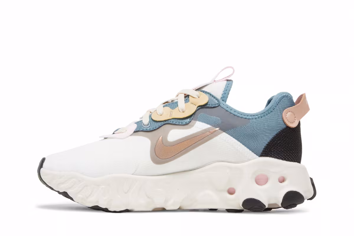 Nike Women's React Art3mis Blue Arctic Pink, view 4