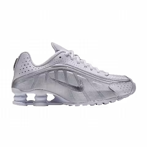 Nike Shox R4 GS 'White Metallic Silver' 2020