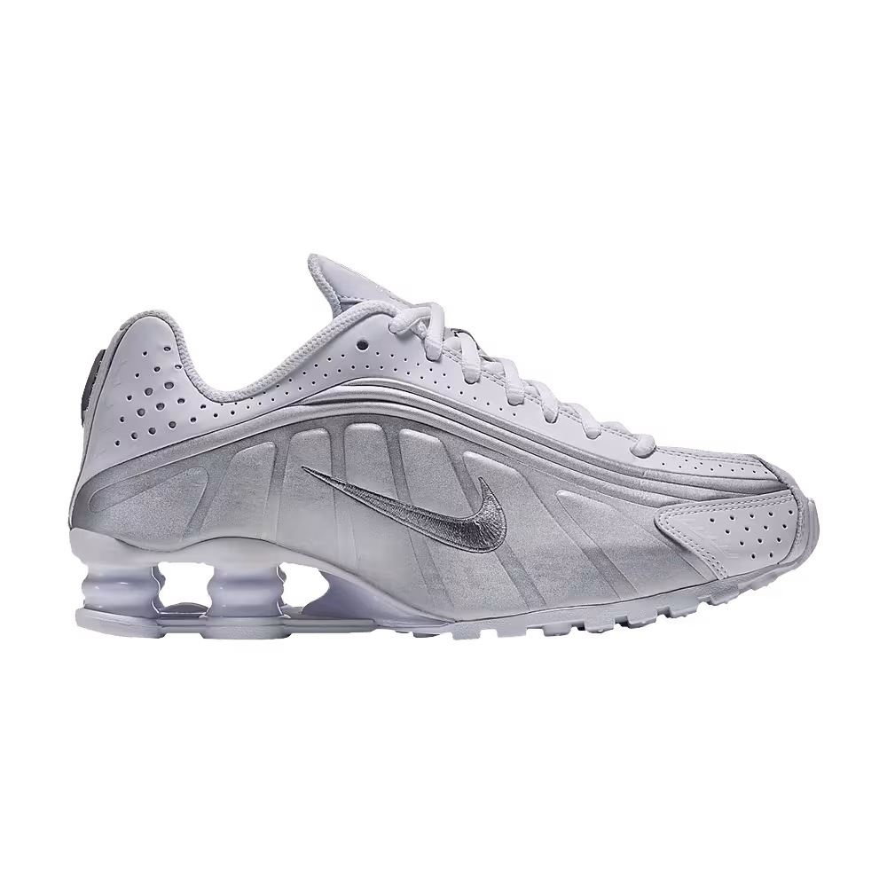 Nike Shox R4 GS White Metallic Silver 2020