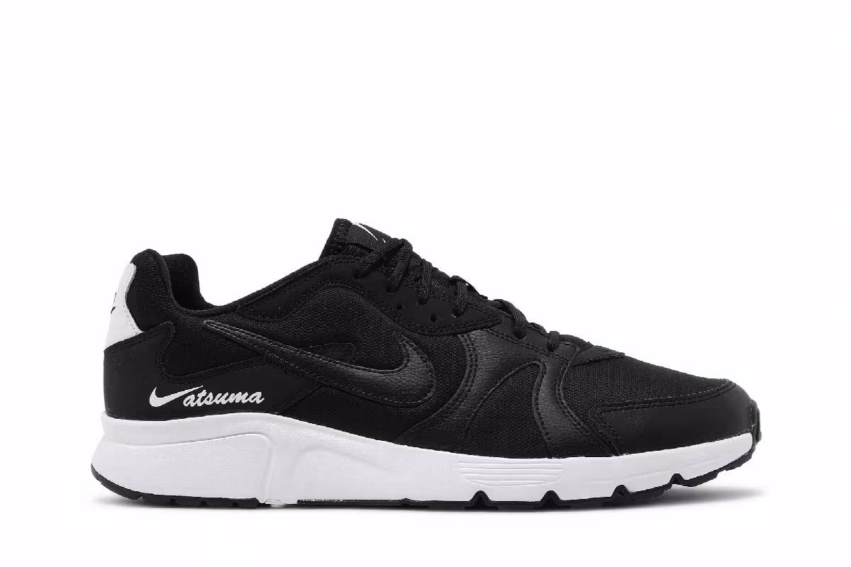 Nike Atsuma Black White, view 2