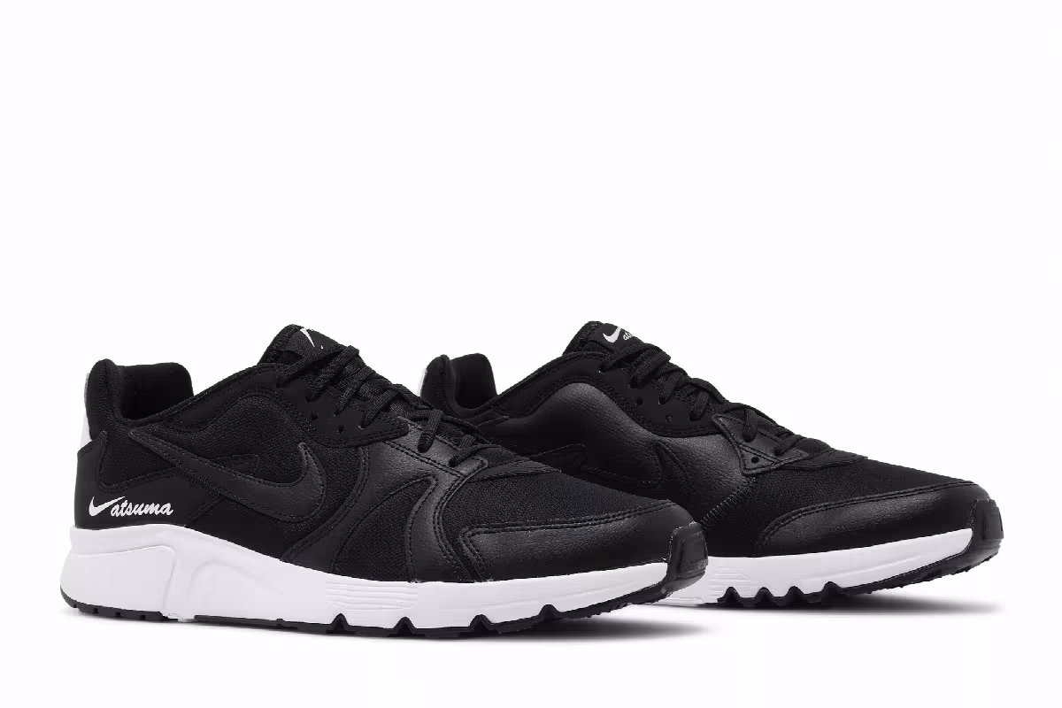 Nike Atsuma Black White, view 9