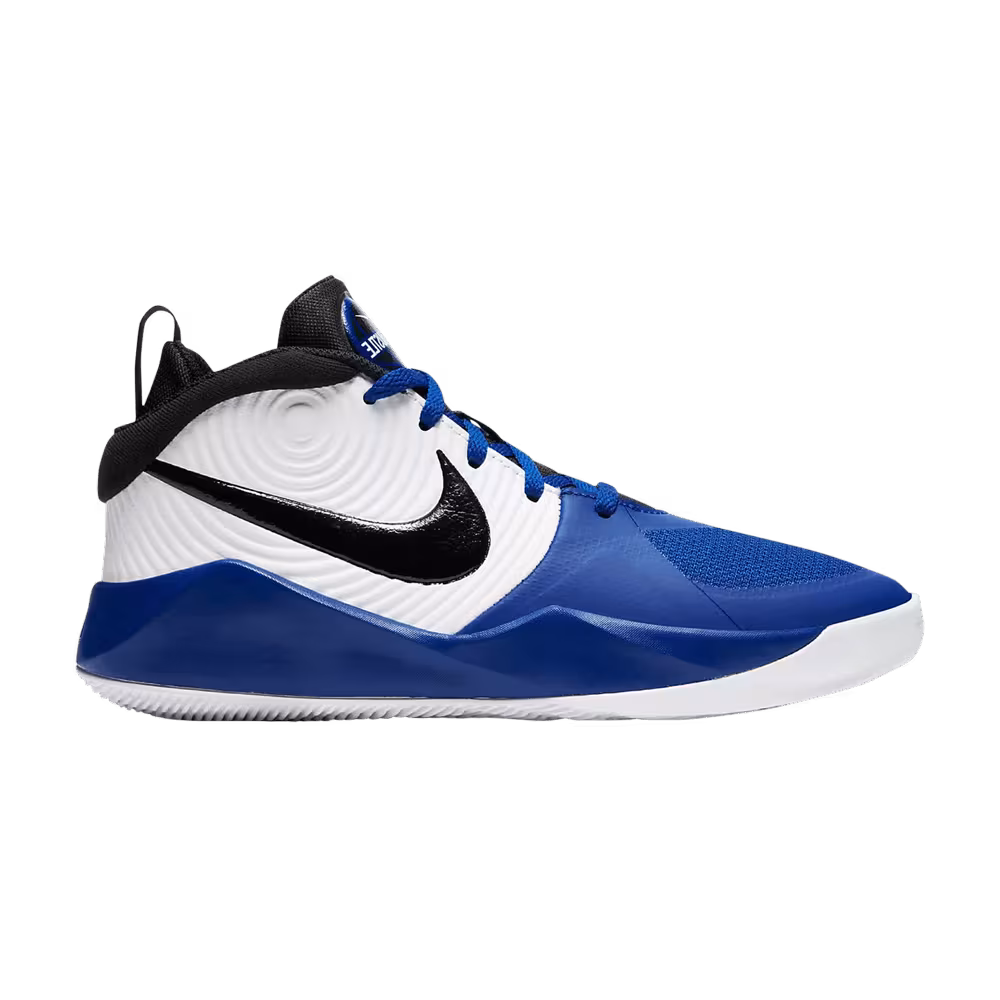 Nike Team Hustle D9 GS White Game Royal