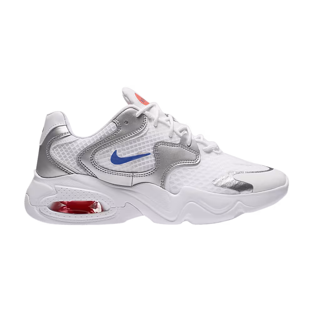 Nike Women's Air Max 2X White Metallic Silver