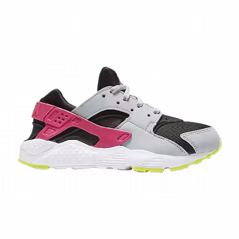 Nike Huarache Run PS 'Black Rush Pink Grey'