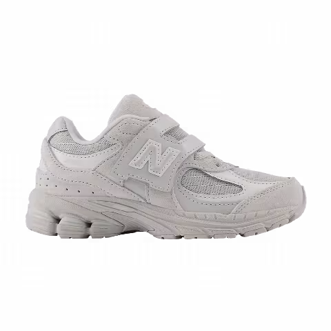 New Balance 2002R Hook & Loop Little Kid Wide 'Grey Matter'