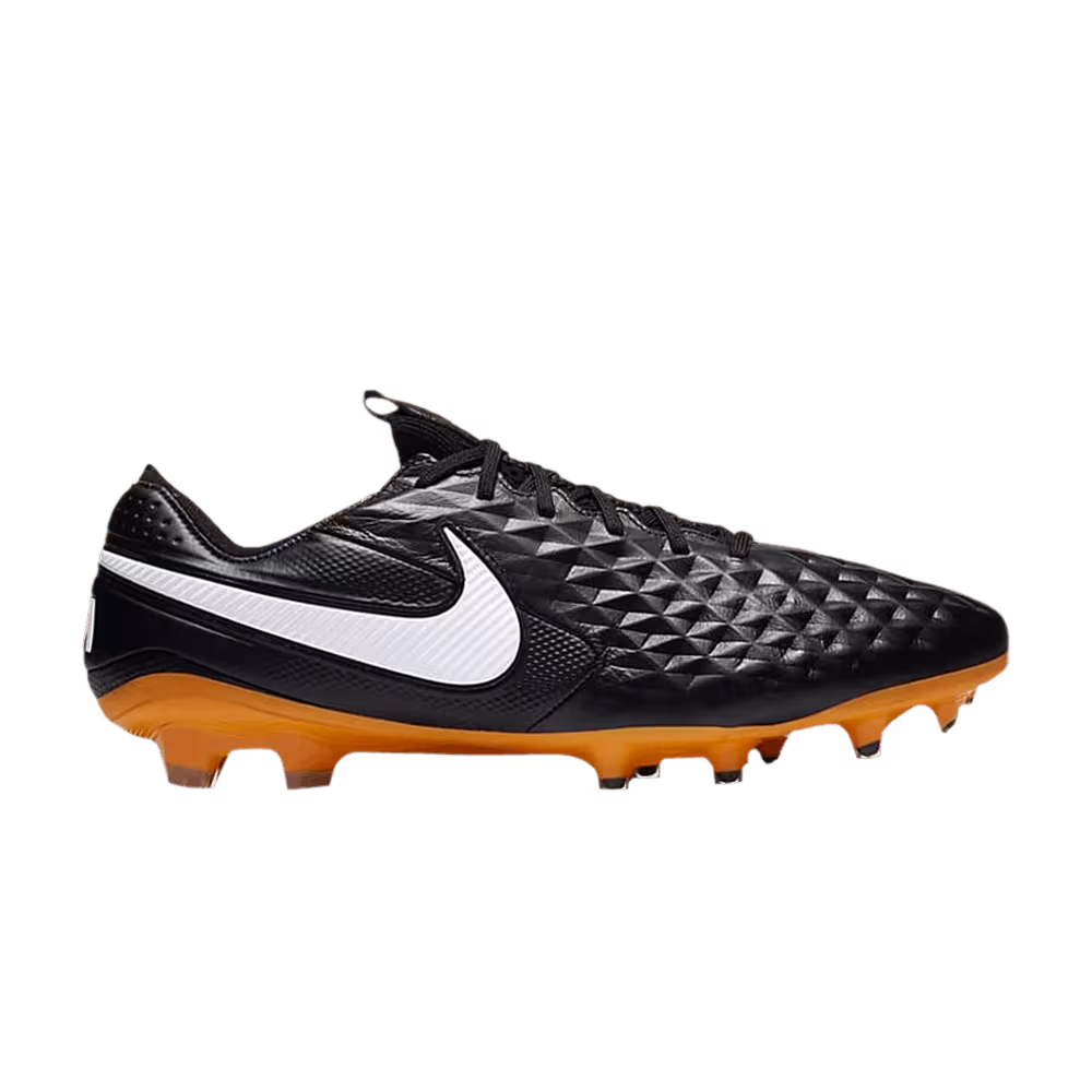 Nike Tiempo Legend 8 Elite Tech Craft FG Black Pro Gold