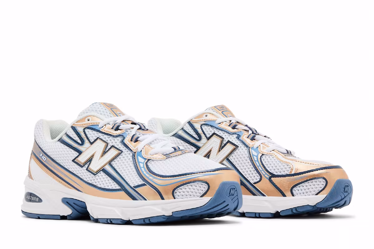 New Balance 740v2 Heron Blue Vintage Indigo, view 9