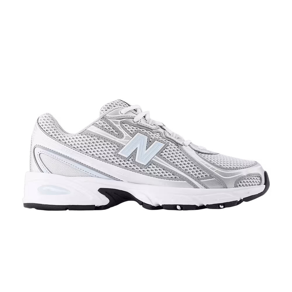 New Balance 740 Gray Matter Frosted Glass Silver Metallic