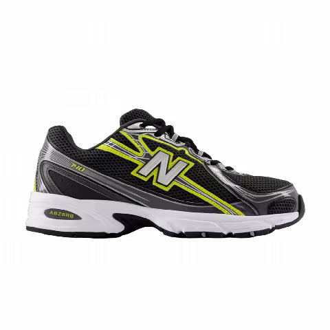 New Balance 740 'Black Punch Yellow'