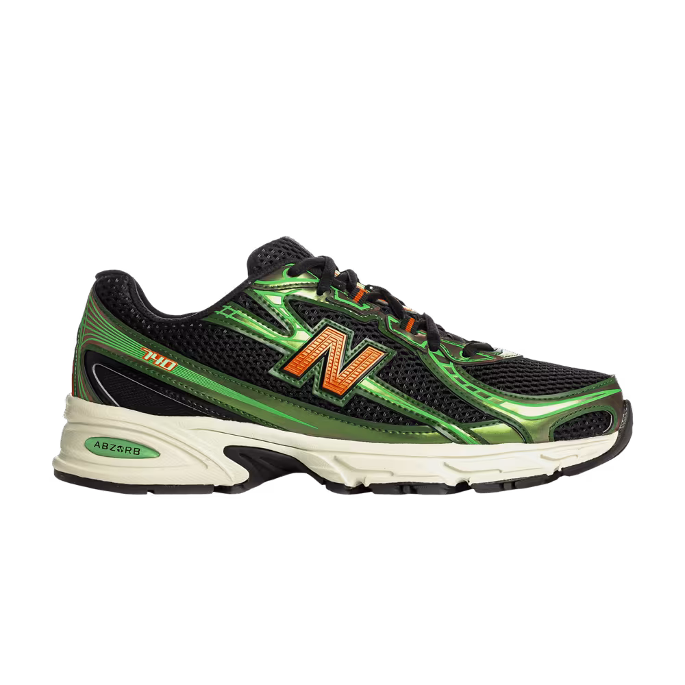 New Balance 740 Green Black