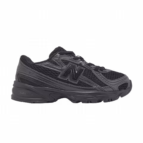 New Balance 740 Little Kid Wide 'Black Cement'