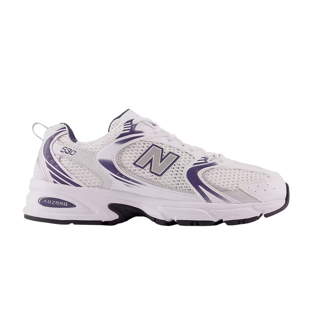 New Balance 530 White Dark Mercury