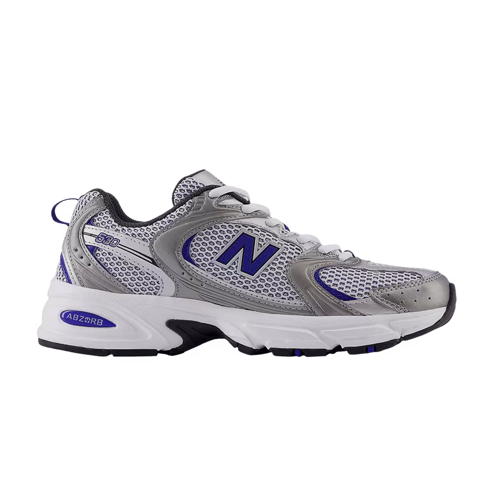 New Balance 530 Silver Metallic Blue Agate