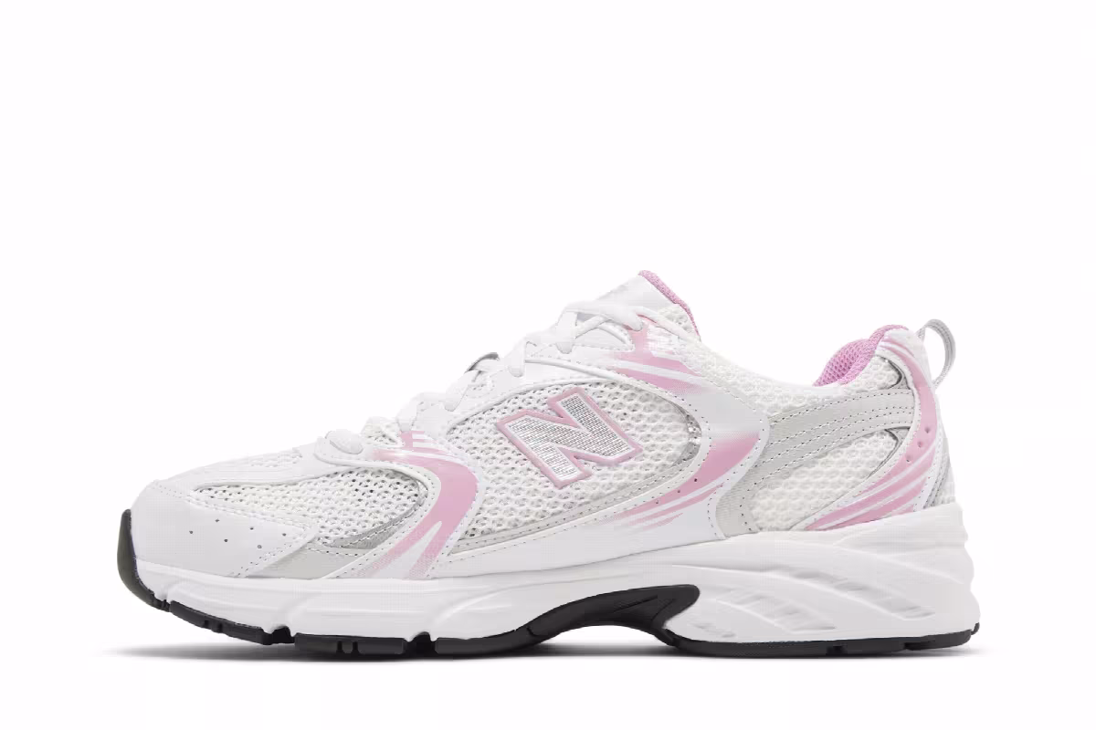 New Balance 530 White Raspberry, view 4