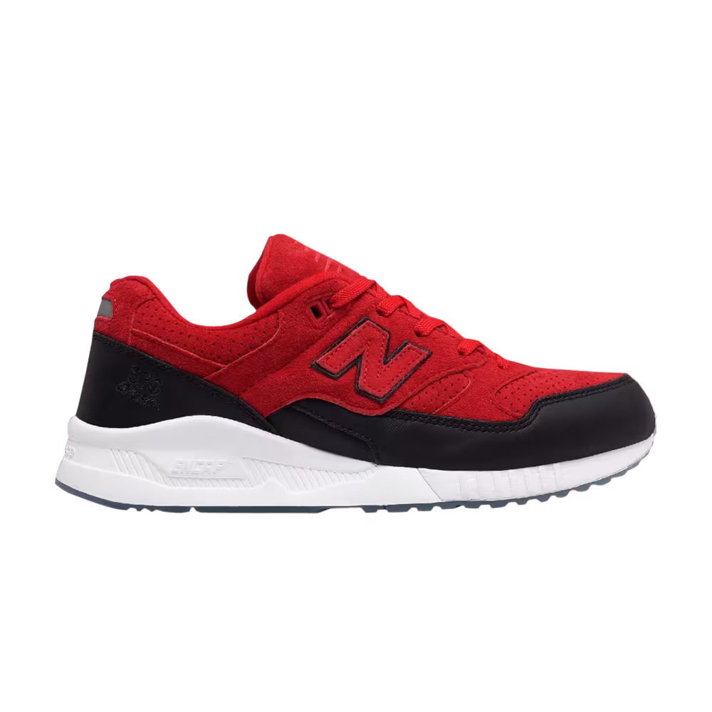 New Balance 530 Suede Red Black