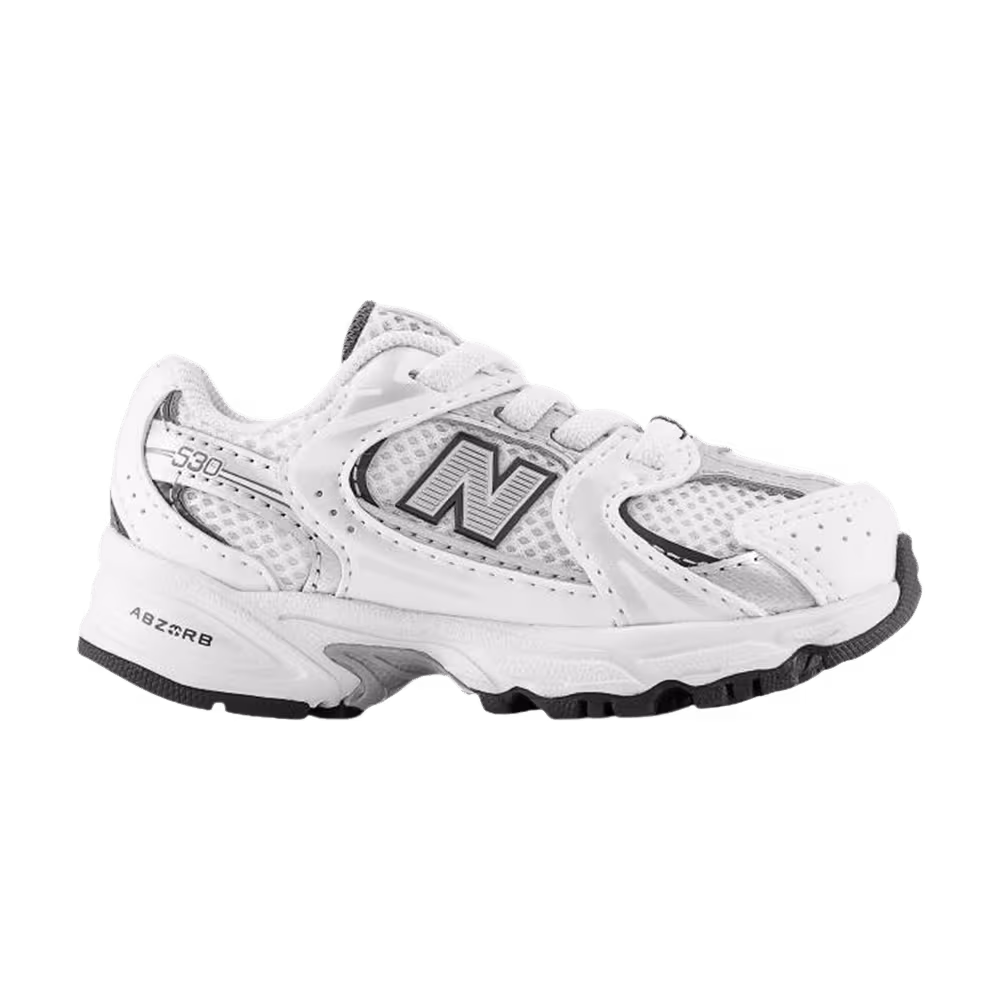 New Balance 530 Wide White Grey