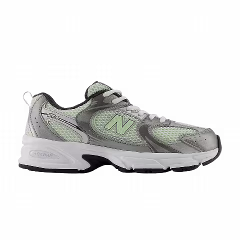 New Balance 530 Big Kid 'Dark Silver Metallic Melon'