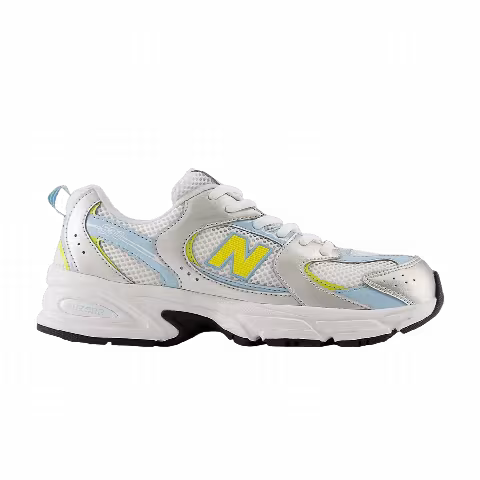 New Balance 530 Lace Big Kid 'Light Silver Metallic'