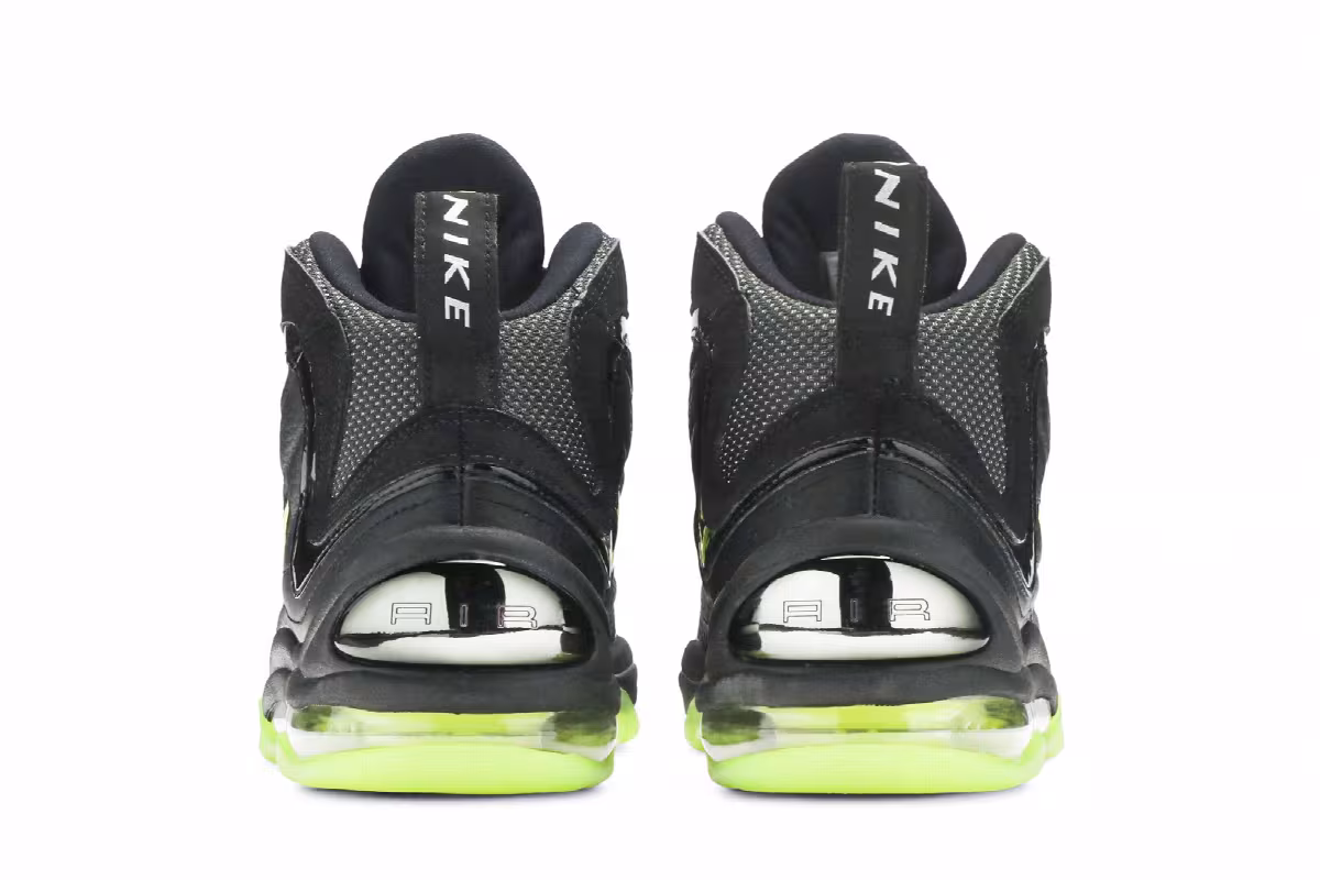 Nike Air Total Max Uptempo Black Volt, view 7