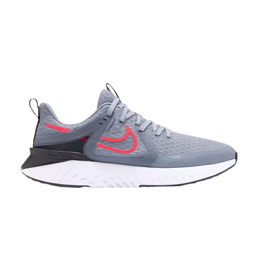 Nike Legend React 2 Obsidian Mist Laser Crimson