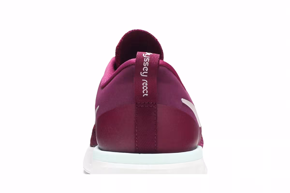 Nike Women's Odyssey React Flyknit 2 Raspberry Red, view 8