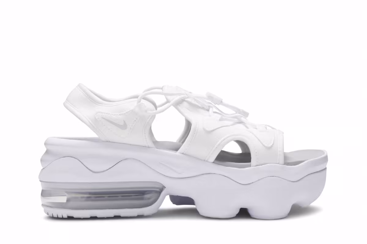 Nike Women's Air Max Koko Triple White, view 2