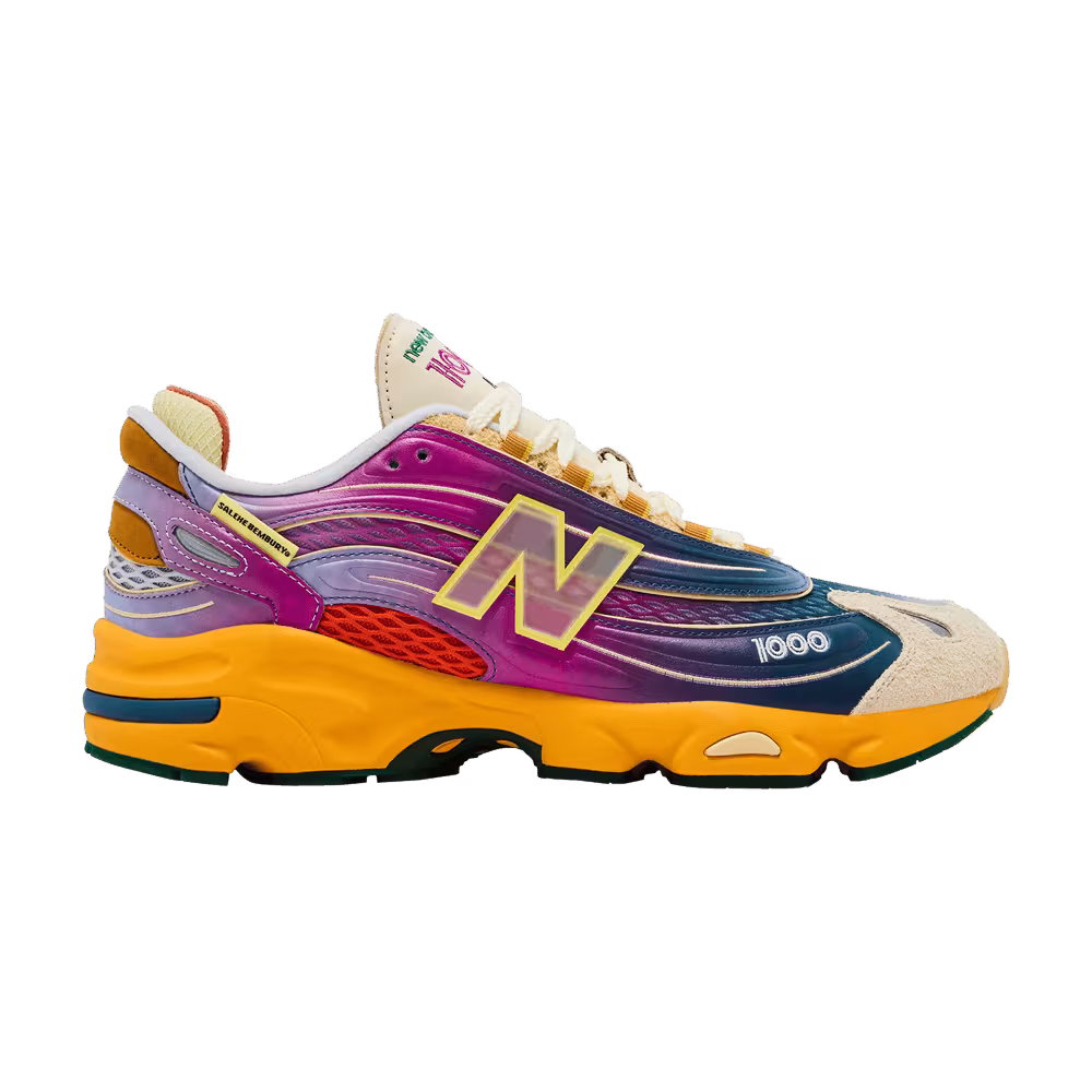 Salehe Bembury x New Balance 1000 Fog Be The Cloud - Berry