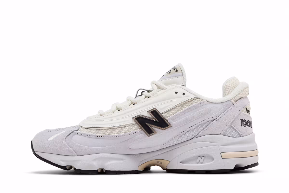New Balance 1000 Pearl Grey Black, view 4