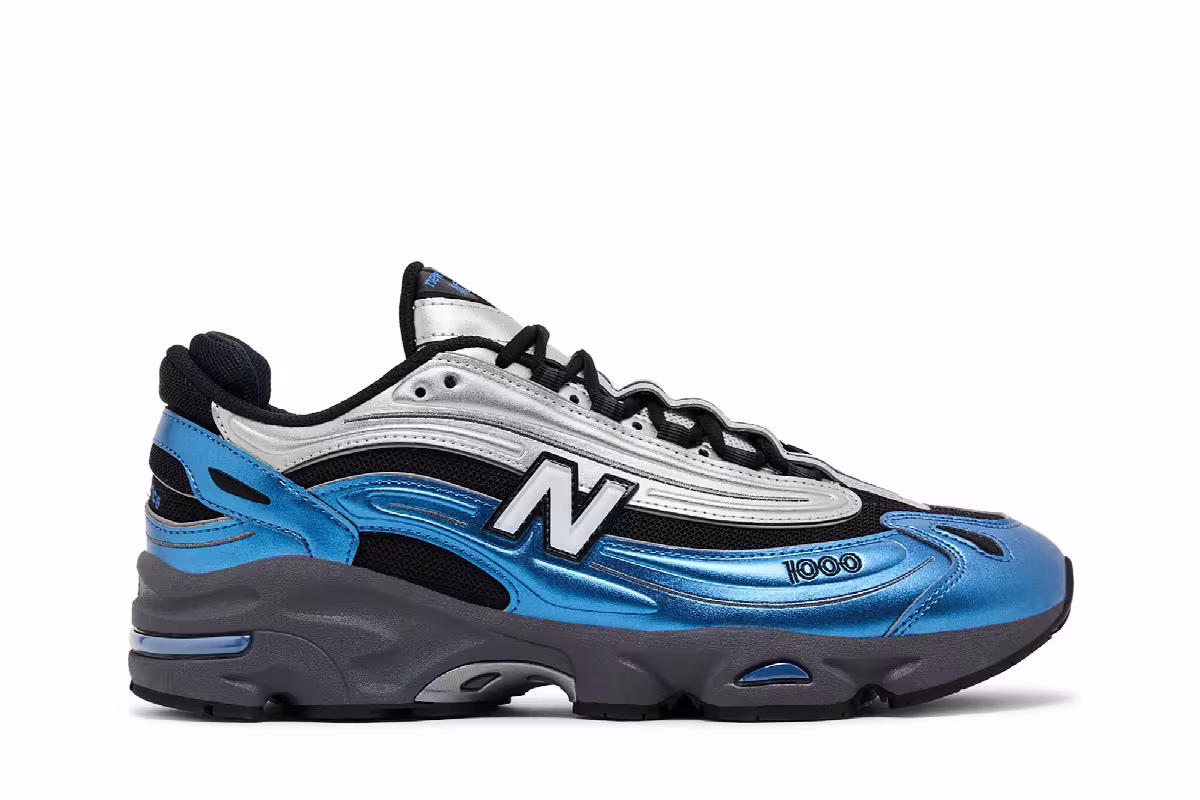 New Balance 1000 Metallic Blue, view 2