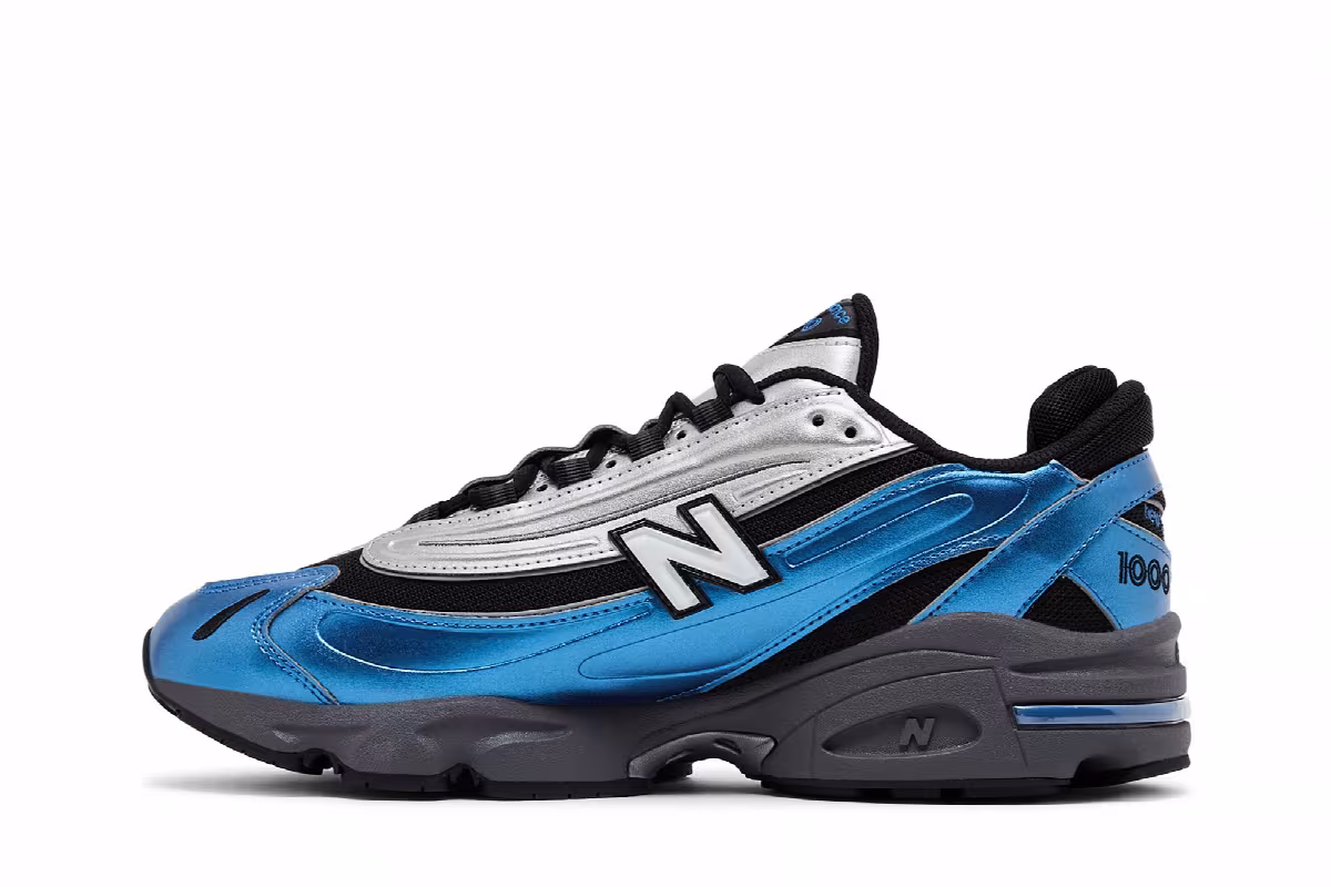 New Balance 1000 Metallic Blue, view 4