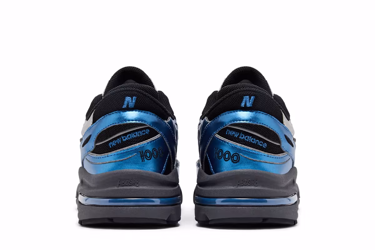 New Balance 1000 Metallic Blue, view 7