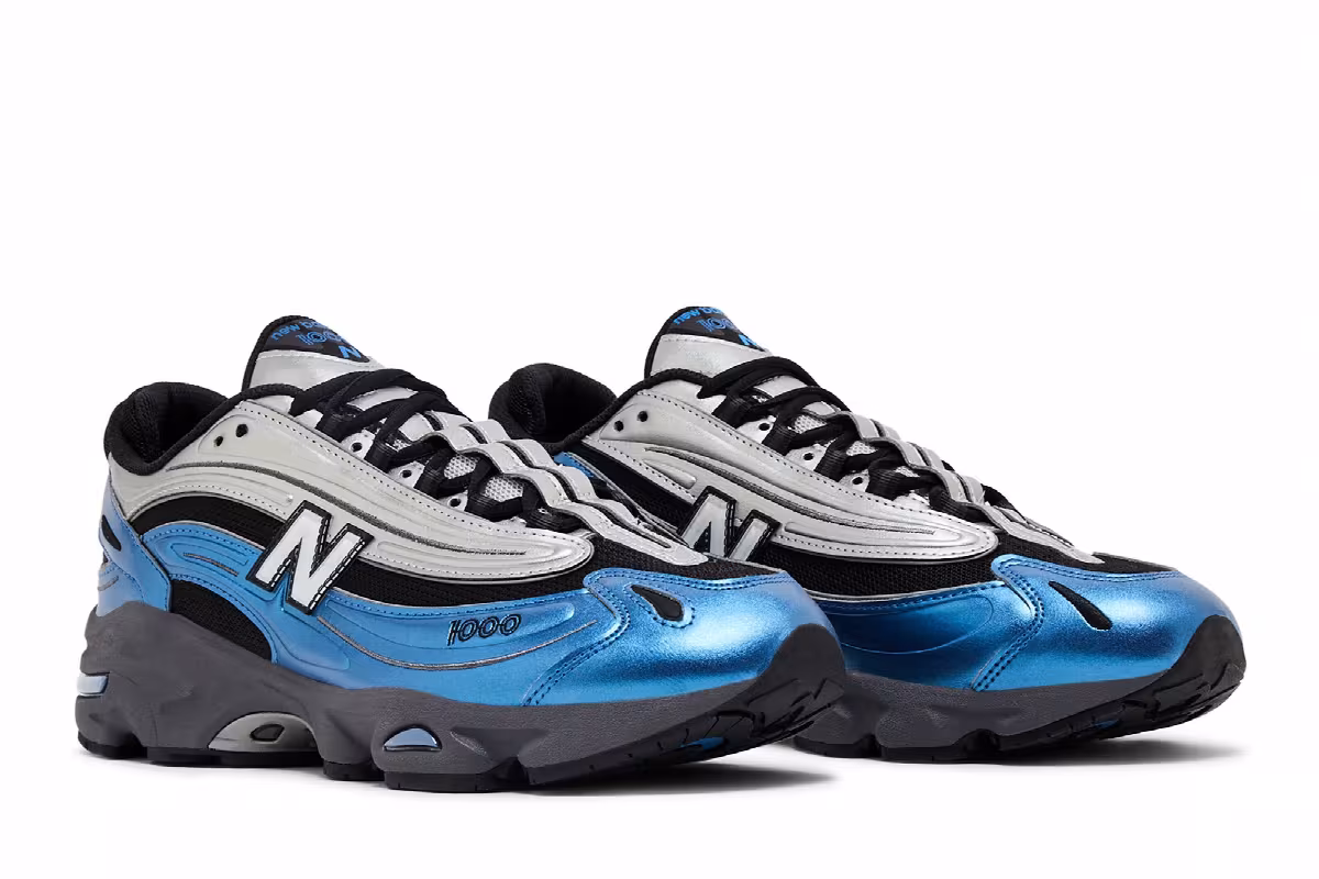 New Balance 1000 Metallic Blue, view 9