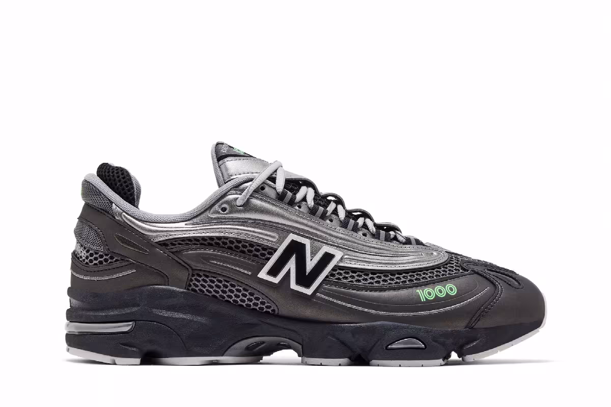 New Balance 1000 Lime Leaf, view 2